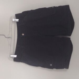 Carhartt shorts women's Size 6 black cargo cotton